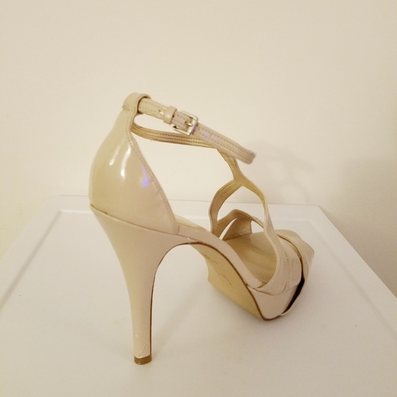 Marc Fisher Platform Stilettos (Nude) - Picture 4 of 5